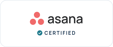 Asana certified
