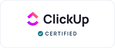 ClickUp certified