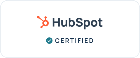 HubSpot certified